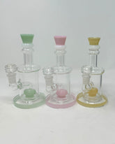 7 Inch Circ Perc Straight Water Pipe